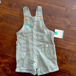 24 month short overalls in Sage
